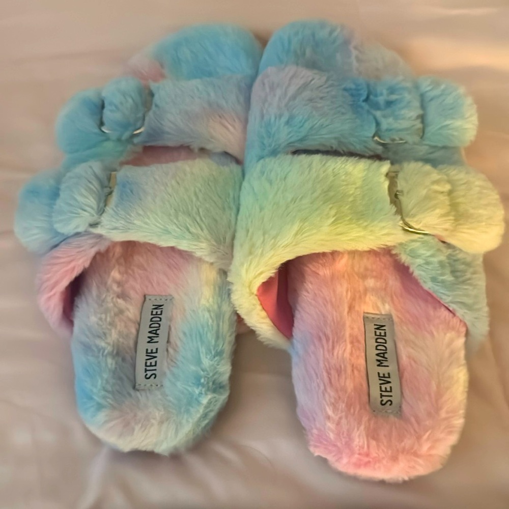 NWOT Steve Madden birkenstock style slippers